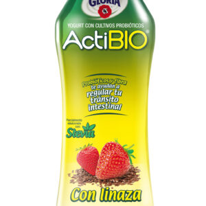 YOGURT ACTIBIO FRESA CON LINAZA
