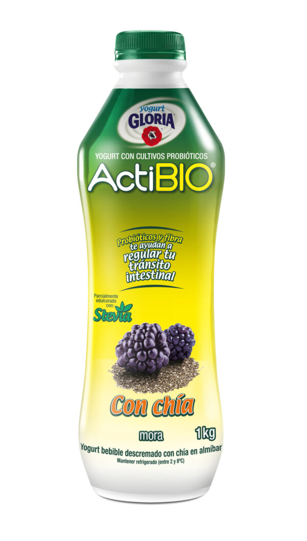 YOGURT ACTIBIO MORA CON CHÍA