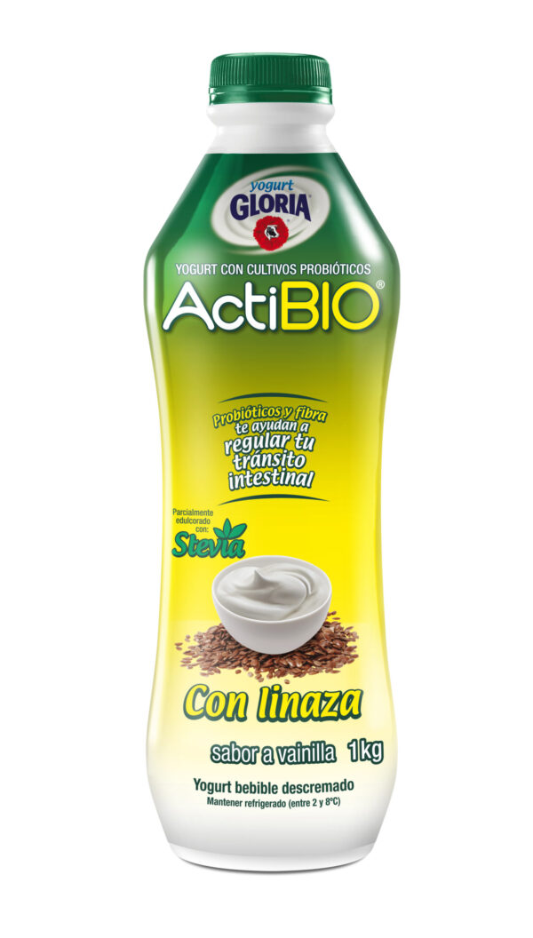 YOGURT ACTIBIO VAINILLA CON LINAZA