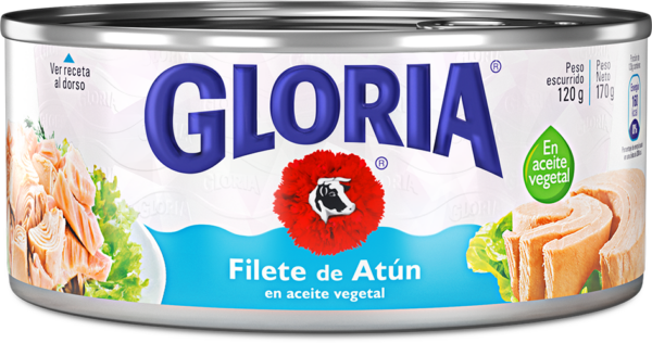 FILETE DE ATÚN EN ACEITE VEGETAL Y SAL