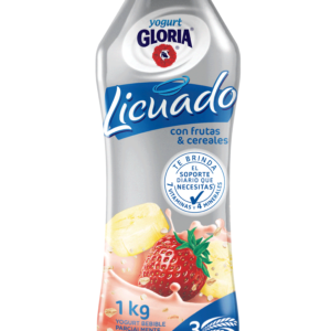 YOGURT LICUADO SABOR FRESA PLÁTANO