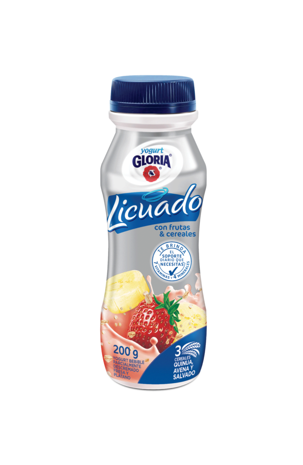 YOGURT LICUADO SABOR FRESA PLÁTANO - Image 2