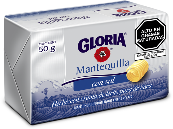 MANTEQUILLA GLORIA CON SAL